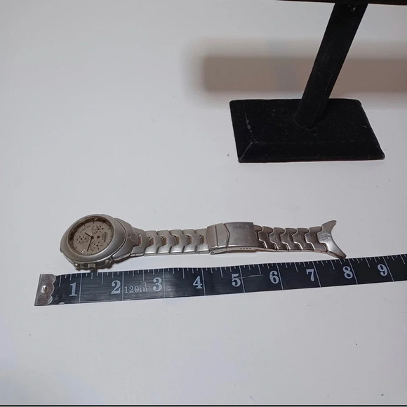 Womens TIMEX INDIGLO MOP WR30M GOLD TONE - NEW battery L1 - Picture 6 of 6